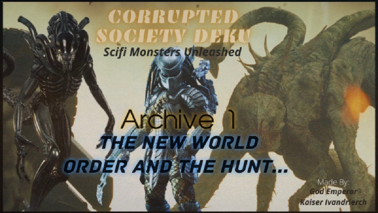 Corrupted Society Deku(Monsters unleashed)Archive 1 The new world order and the hunt... IzukuxIbara.