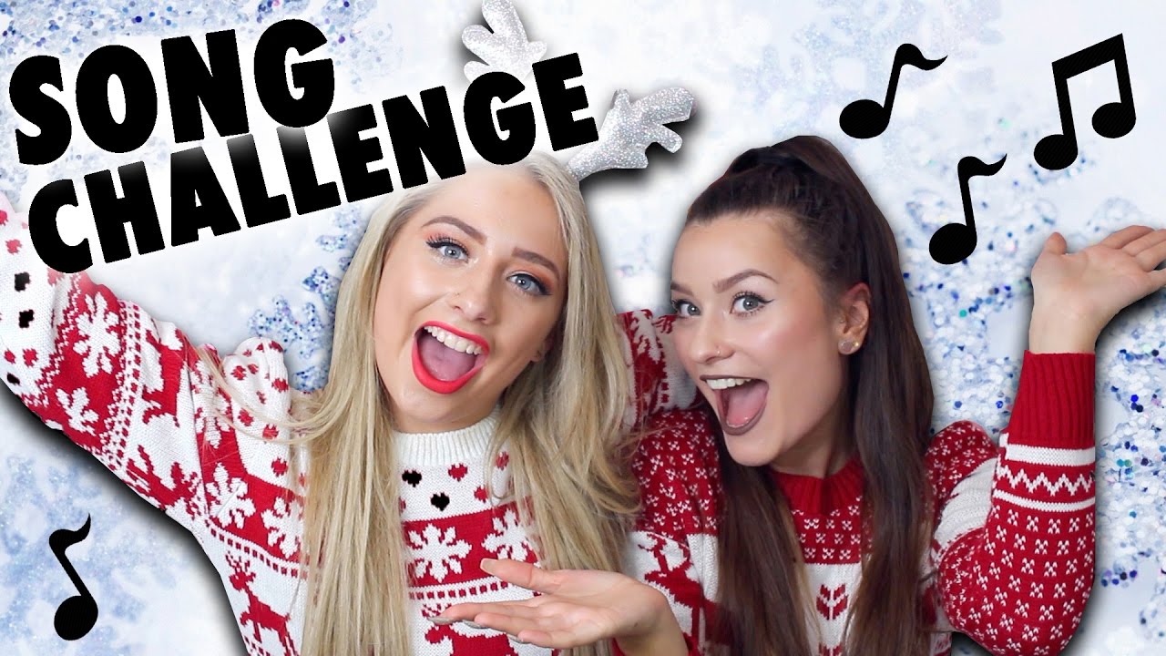 HILARIOUS CHRISTMAS SONG CHALLENGE WITH MY BEST FRIEND!! | Saffron Barker