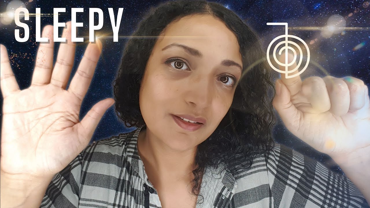 Overactive Mind Reiki hypnosis | Symbols drawing for deep sleep w/ ASMR