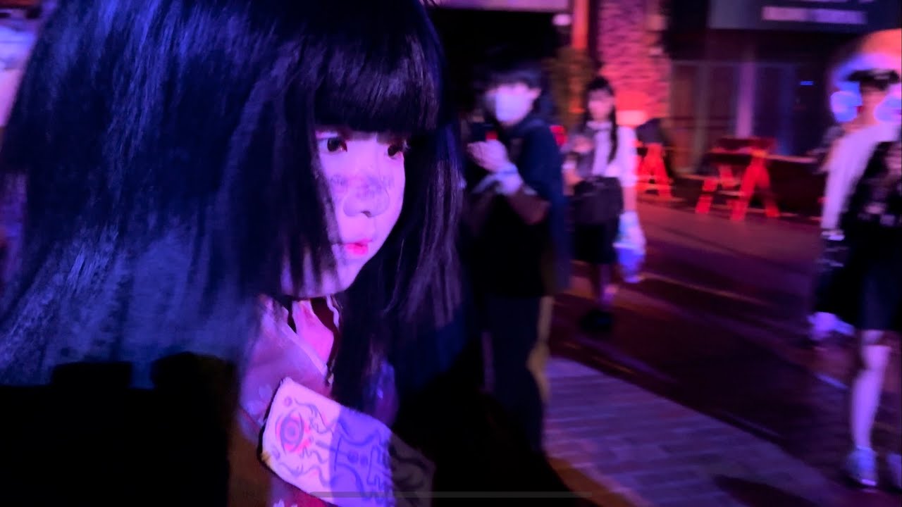 【USJホラー・ナイト2023】呪いの日本人形Possessed Playthings（ポゼッスド・プレイシングス）2023/9 （4K HDR 60fps）