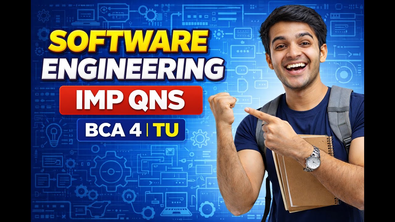 Software Engineering BCA 4 Important Question || BCA 4