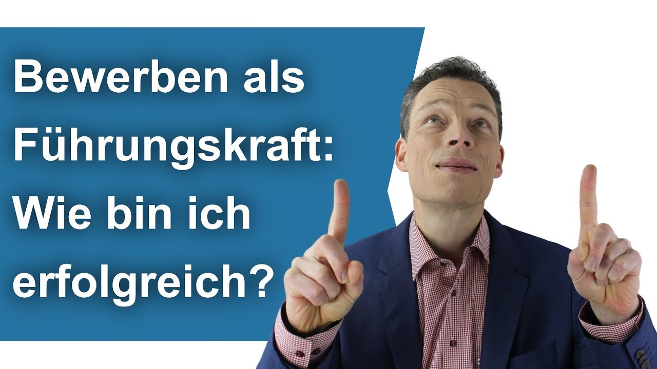 Bewerbung als F&uuml;hrungskraft: So kriegst du den Job!