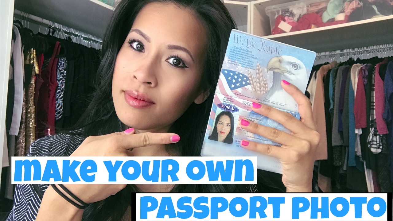 Travel HACK: Make your Own Passport Photo on Your Phone | DIYwithHan