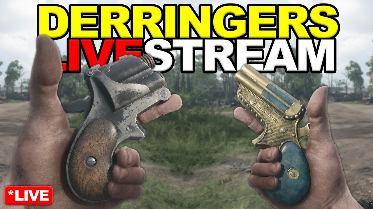 DAY 4 🔴 I Prestiged With DERRINGERS ONLY! LIVE