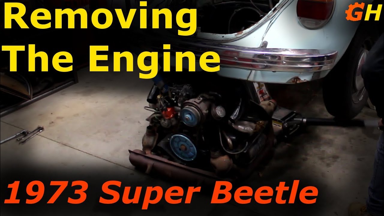 Pulling the Engine | 1973 VW Beetle #2