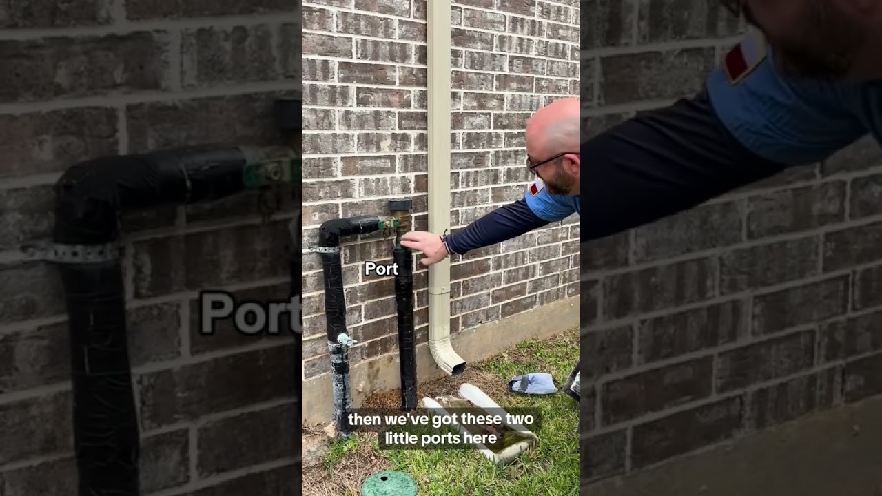 Winterizing your sprinkler system #plumbing #home #winterize
