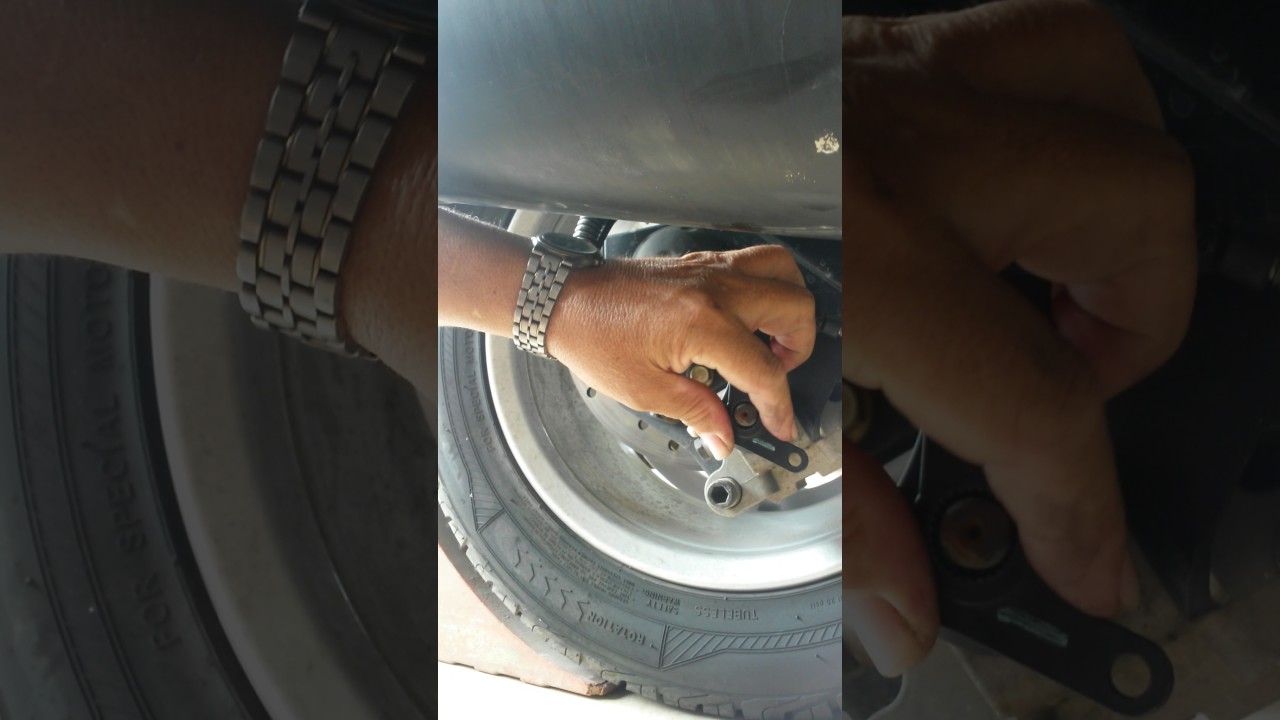 adjusting brake can am spyder