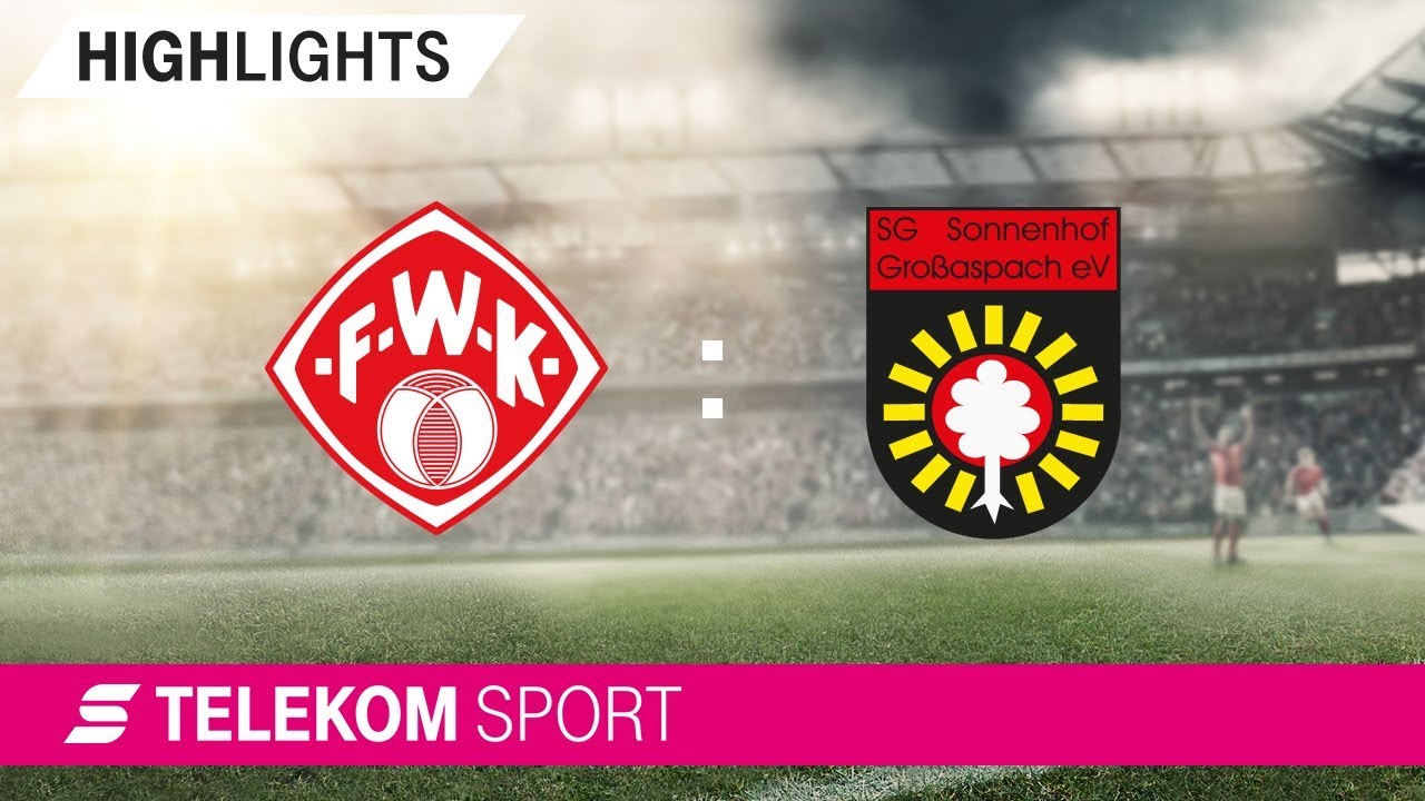 FC Würzburger Kickers - SG Sonnenhof Großaspach | 11. Spieltag 18/19 | Telekom Sport