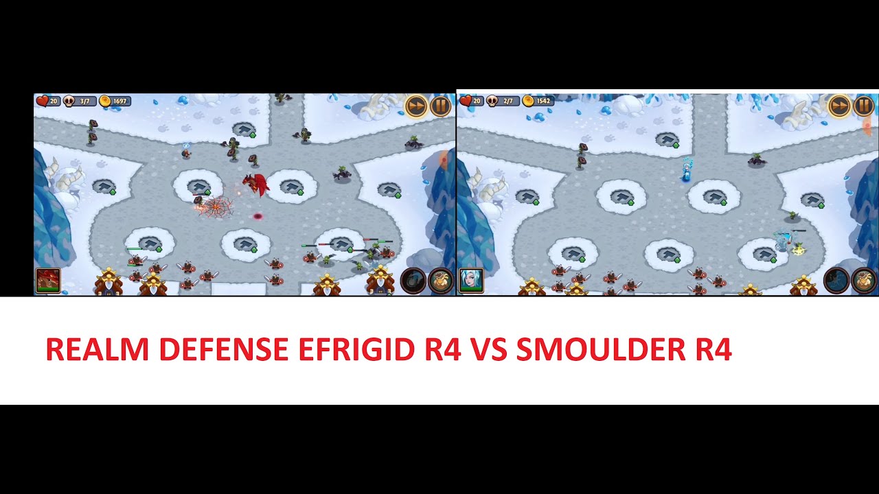 REALM DEFENSE EFRIGID R4 VS SMOULDER R4