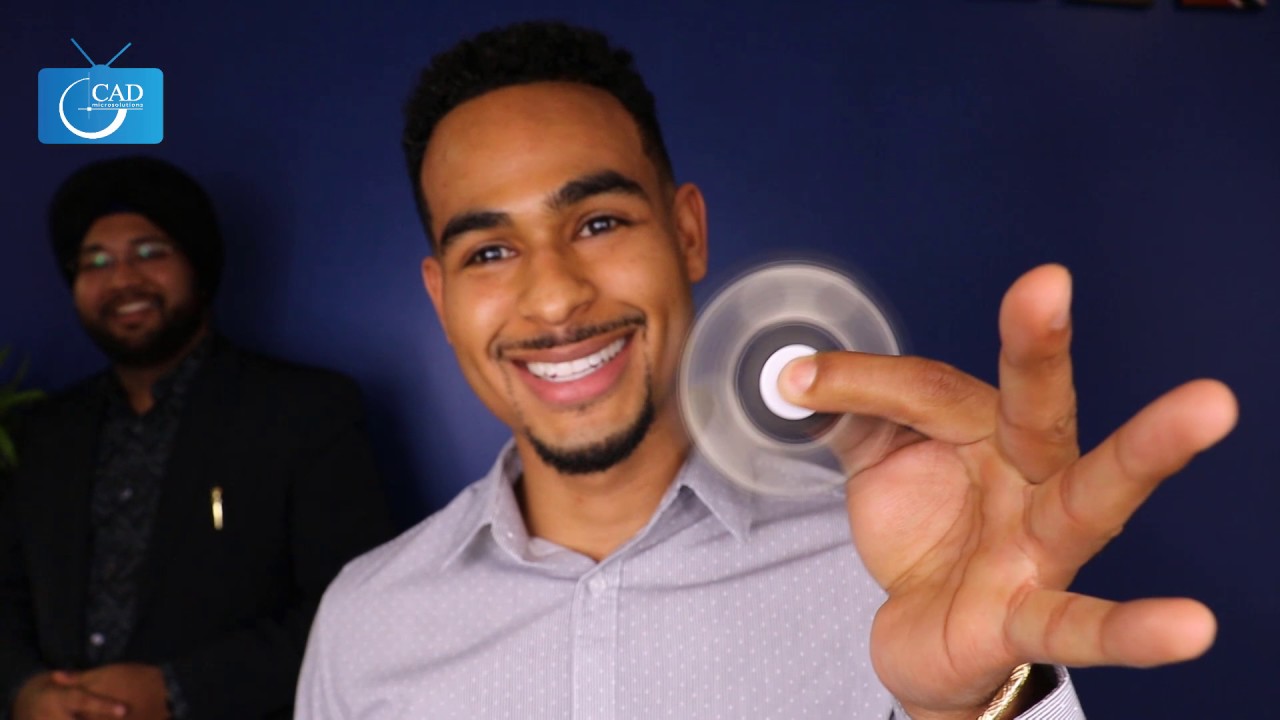 CAD Micro TV - ep 21. Designing a Fidget Spinner