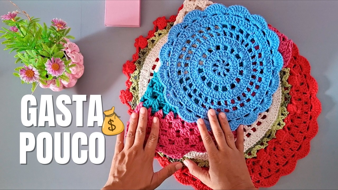 4 peças de crochê fáceis e econômicas que vendem muito | ideias para vender crochê