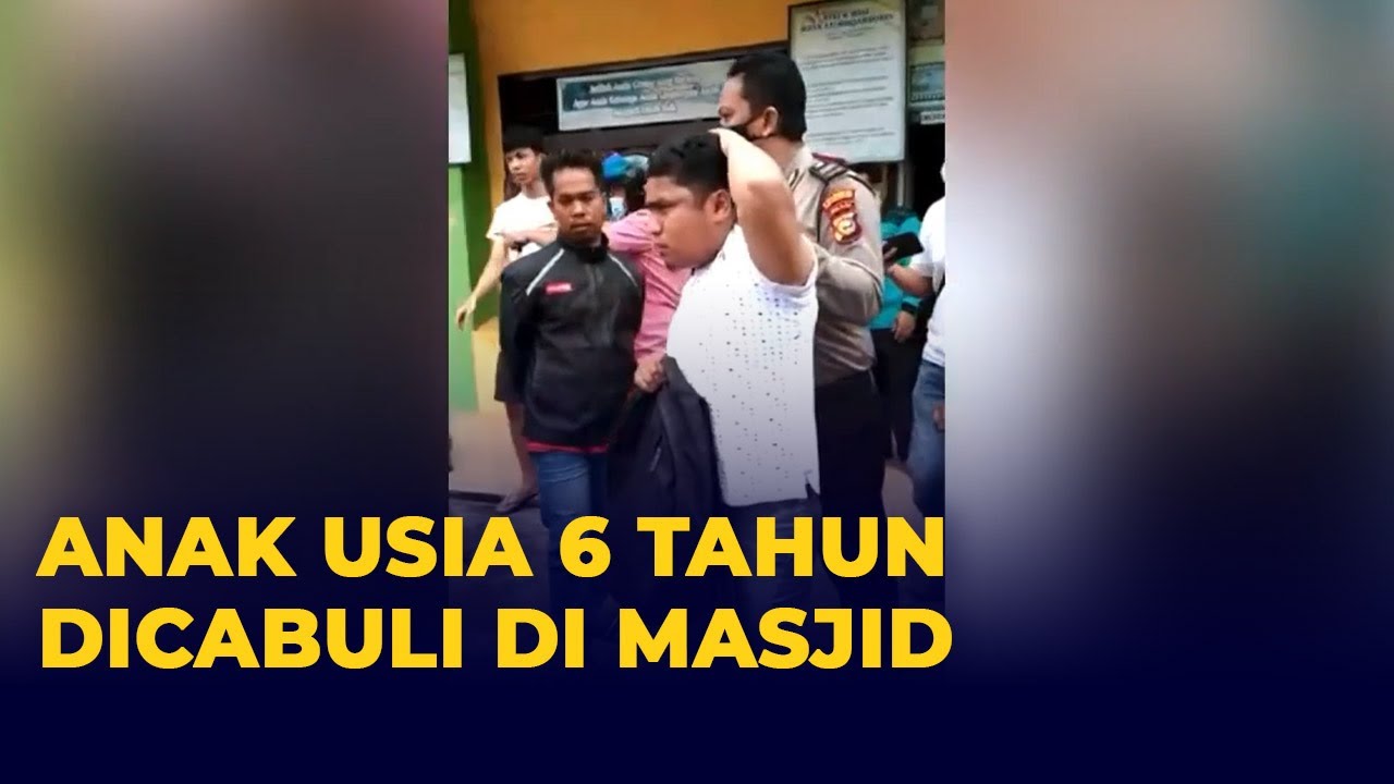 Tega! Pria ini Cabuli Anak Usia 6 Tahun di Dalam Masjid
