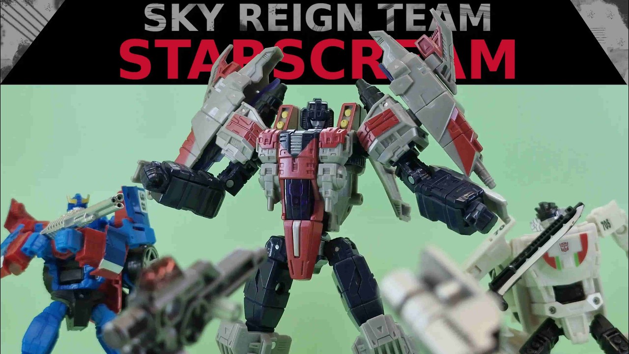 Starscream vs Sky Reign team | Part 1 | Stop Motion