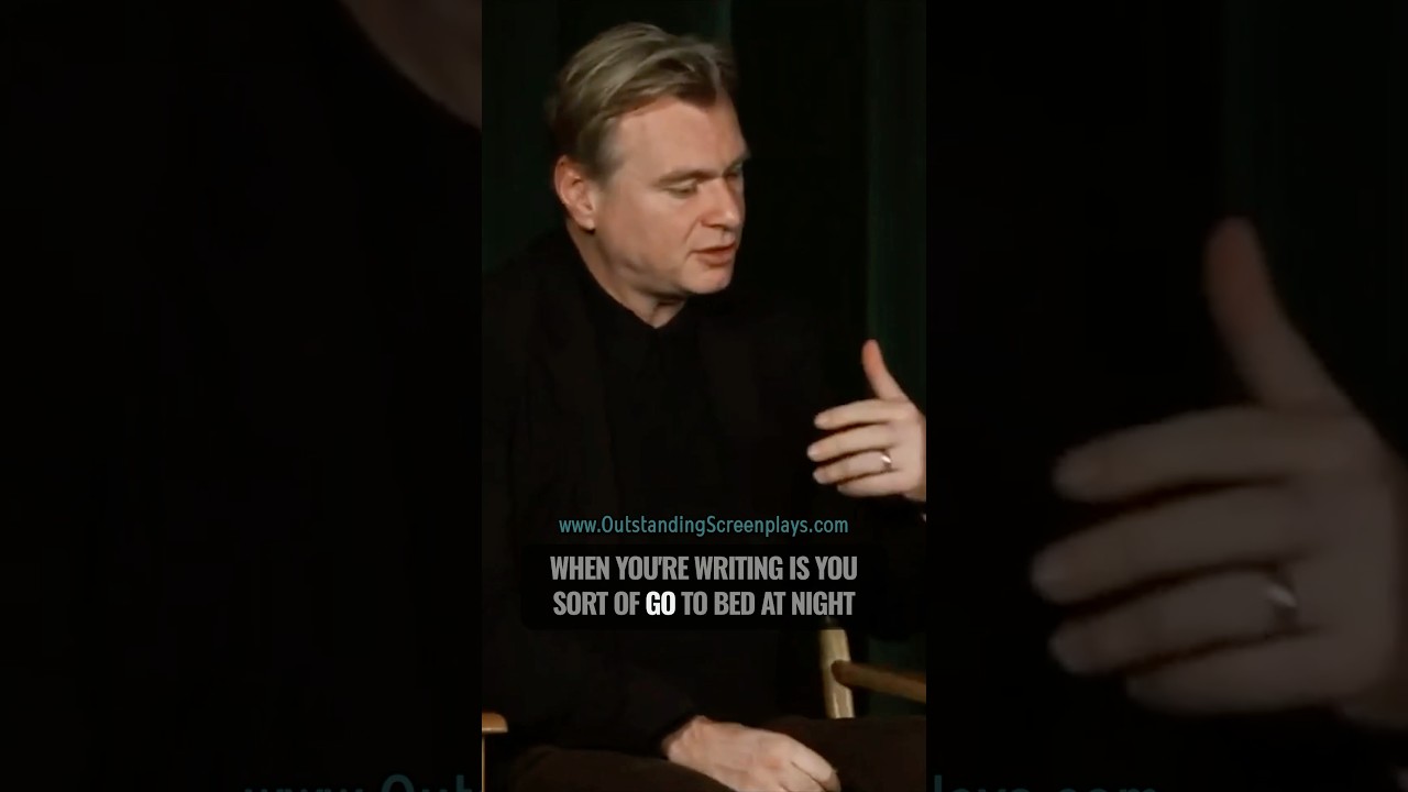 Christopher Nolan on 10 years of Writing Block