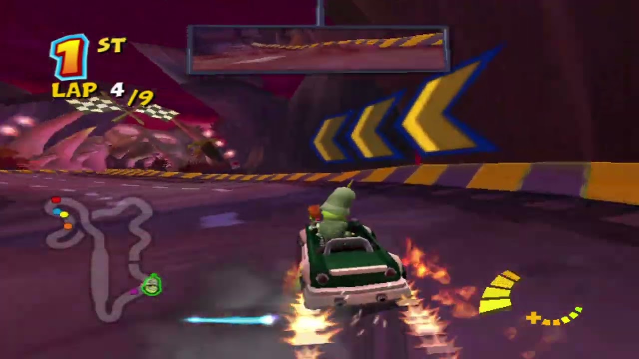 Crash Tag Team Racing Labrea Car Pits 9 Von Clutch
