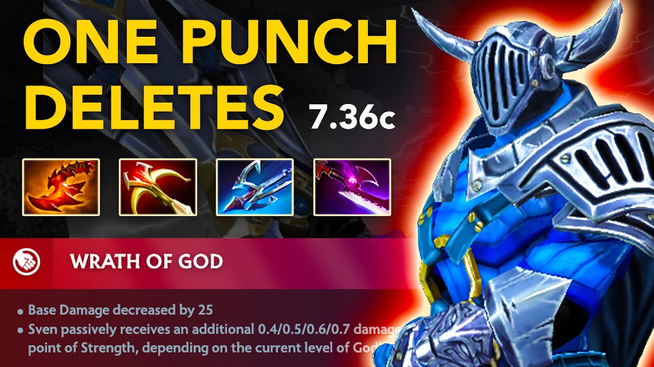 Yuma SVEN Carry - Patch 7.36c | Full Gameplay Dota Class