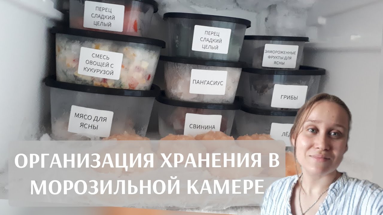 ОРГАНИЗАЦИЯ ХРАНЕНИЯ В МОРОЗИЛЬНОЙ КАМЕРЕ/МОТИВАЦИЯ НА УБОРКУ