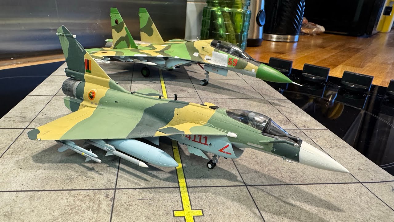 Замбия 🇿🇲 набирает силу! Модель J-10C от Trumpeter в масштабе 1/72, выполненная в стиле J-10CZ ВВ...
