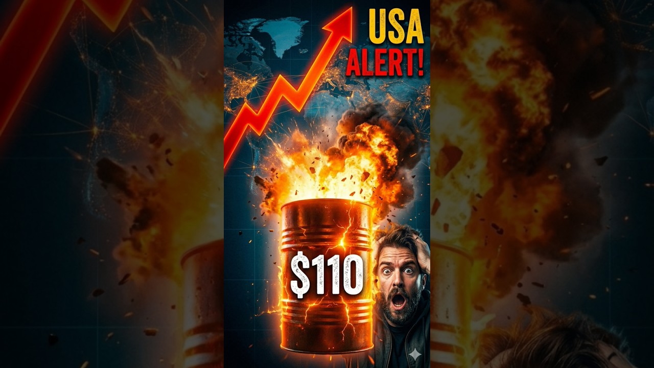 Oil Prices Surge Toward $110 | Energy Crisis Warning, Gas Prices Rising, Inflation Risk Explained