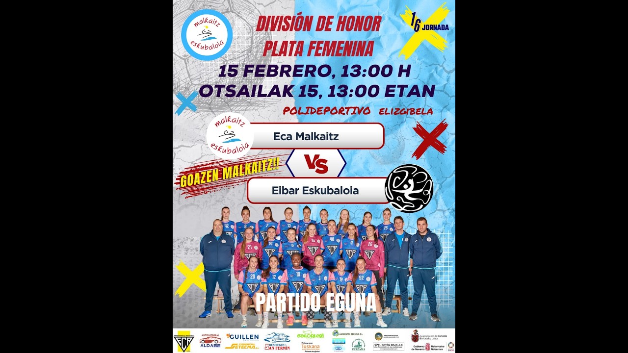 15-02-2026 | ECA MALKAITZ VS EIBAR ESKUBALOIA