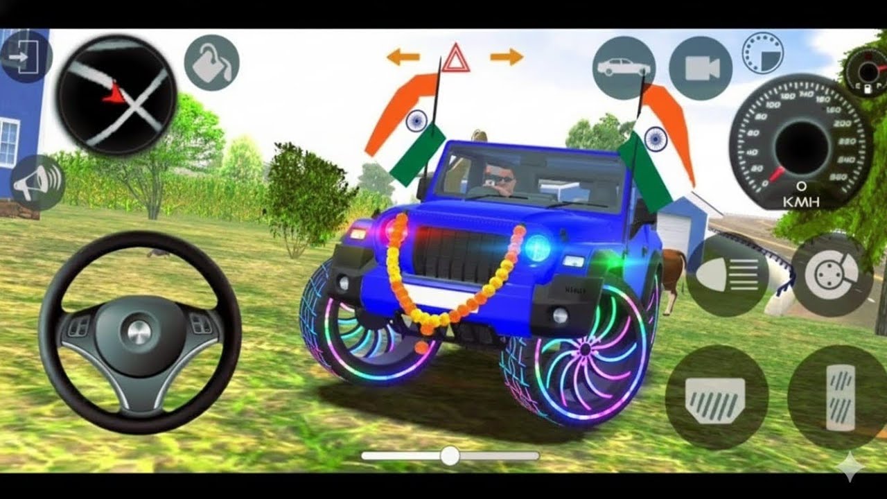Best high' graphics car games for Android 💀 best quality car games for Android 😈#mahaindrathar #thar