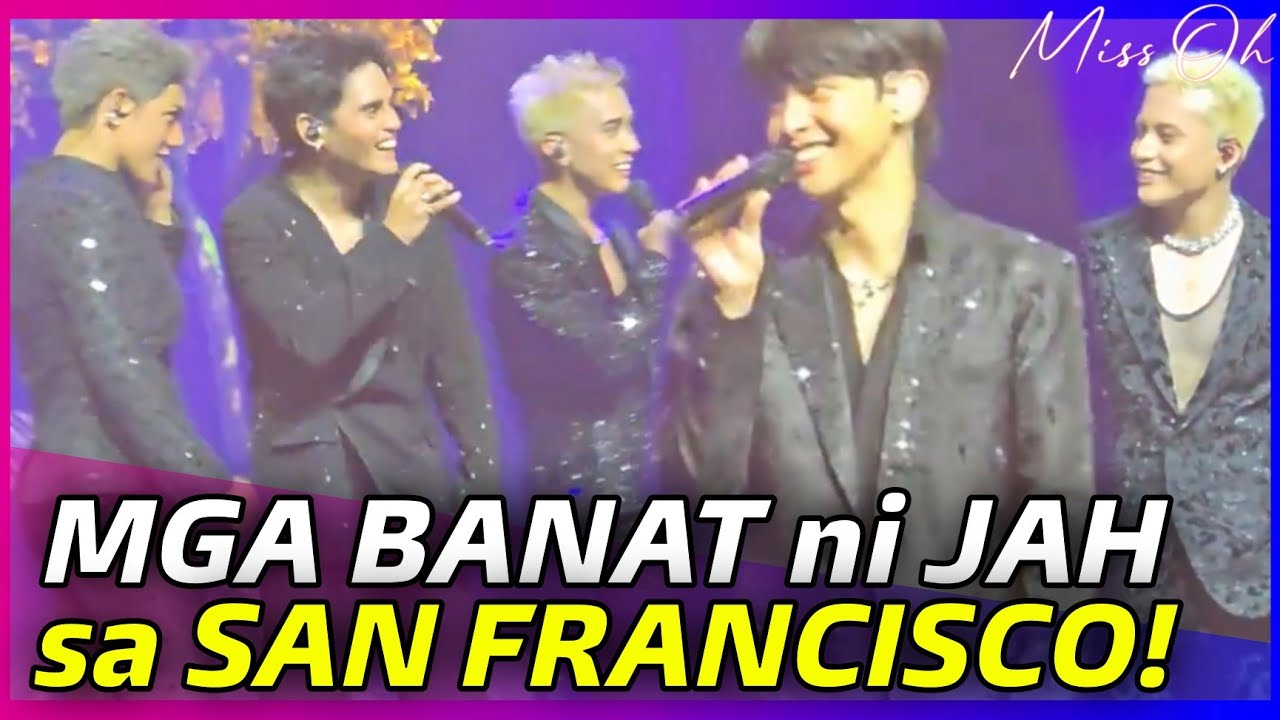 JUSTIN bumanat, pinatawa ang San Francisco crowd sa kanilang SB19 SAW World Tour Concert!