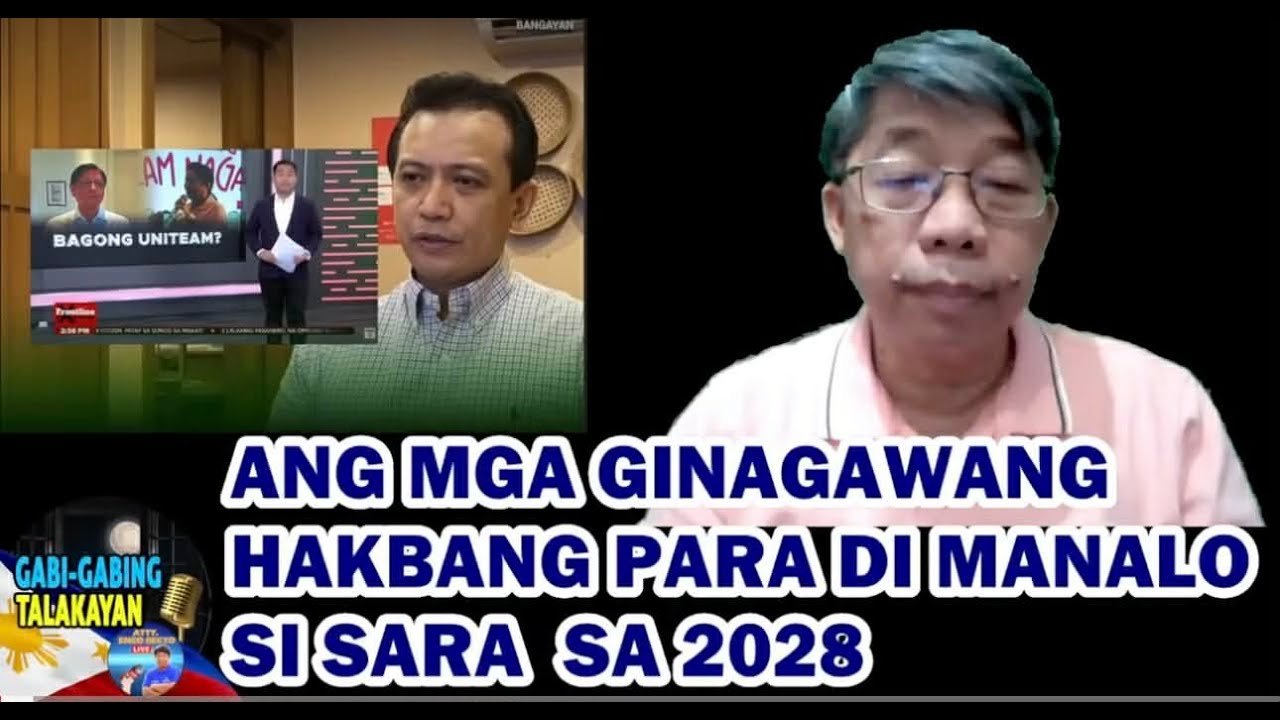 GABI-GABING TALAKAYAN (01/25/2026) - ANG MGA GINAGAWANG HAKBANG PARA DI MANALO SI SARA SA 2028