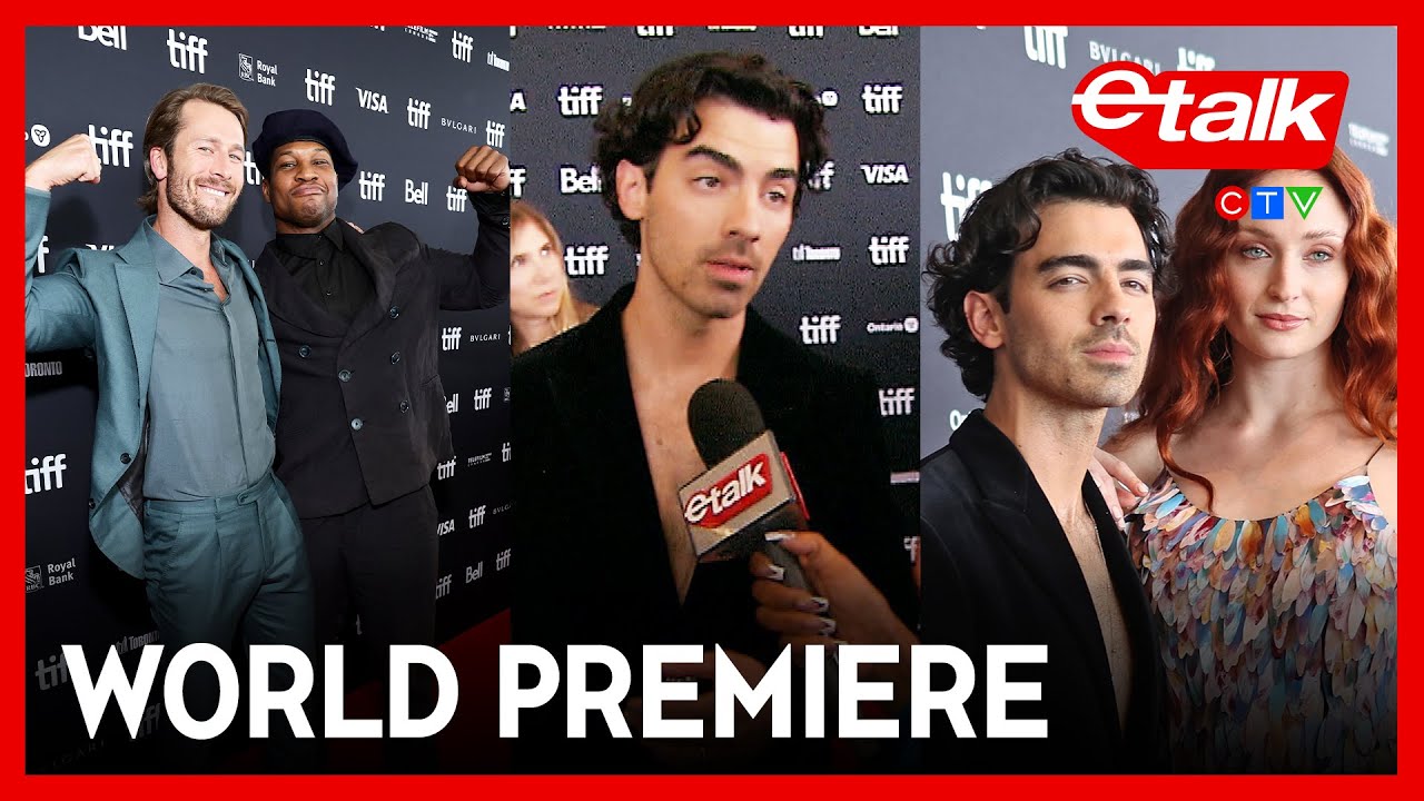 Joe Jonas, Glen Powell and Jonathan Majors talk bonding on-set of 'Devotion' | Interviews