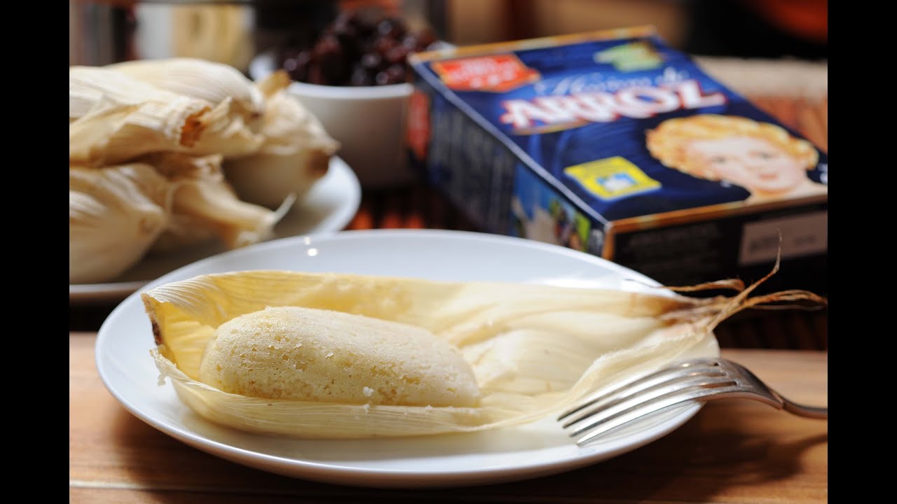 Tamales canarios con harinas Tres Estrellas