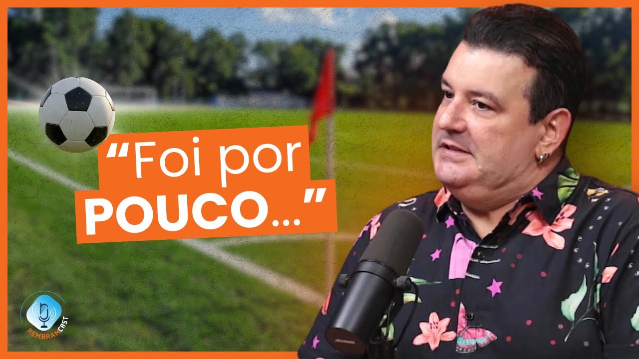 ANDRÉ RIO quase virou JOGADOR DE FUTEBOL