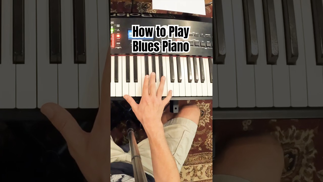 How to Play Blues Piano: Improvising with Riffs & the Blues Scale