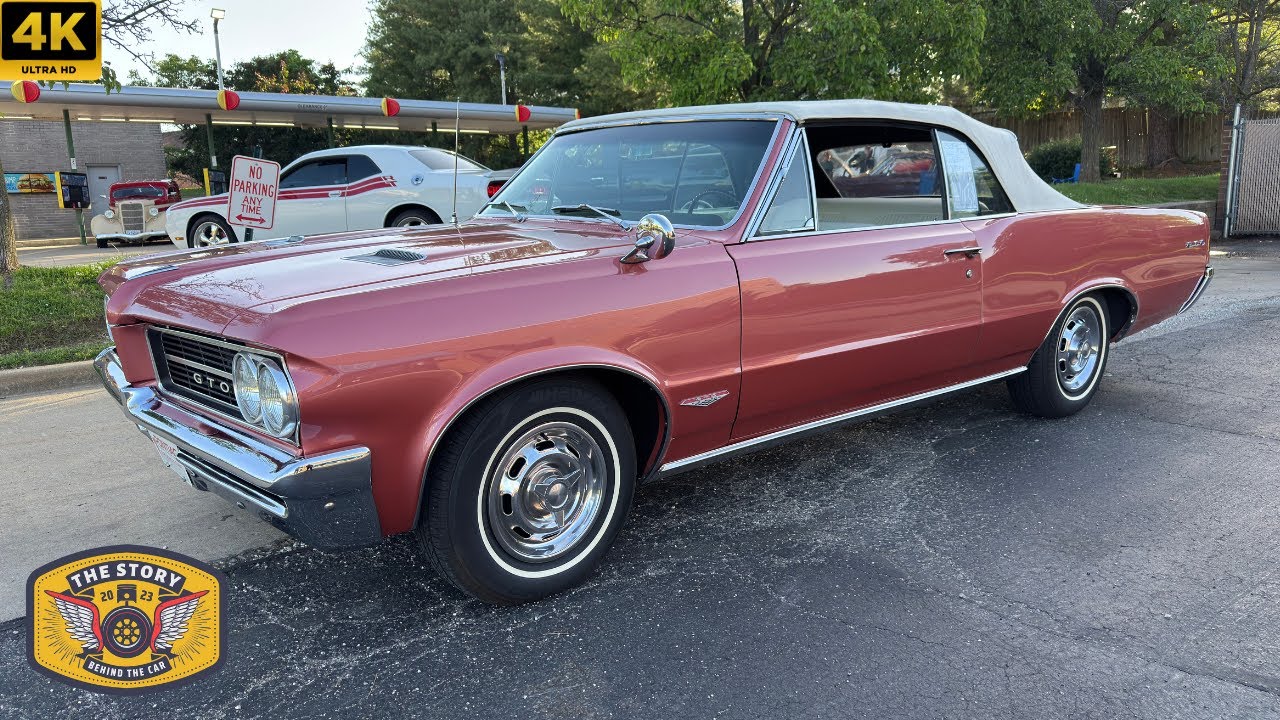 1964 Pontiac GTO Convertible   The Car That Launched a Muscle Car Era