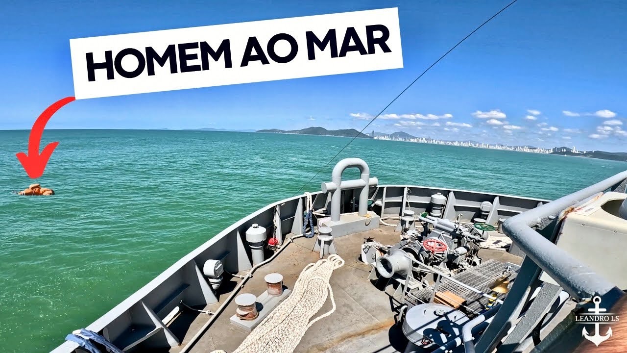 Resgate em Alto Mar com a Marinha do Brasil