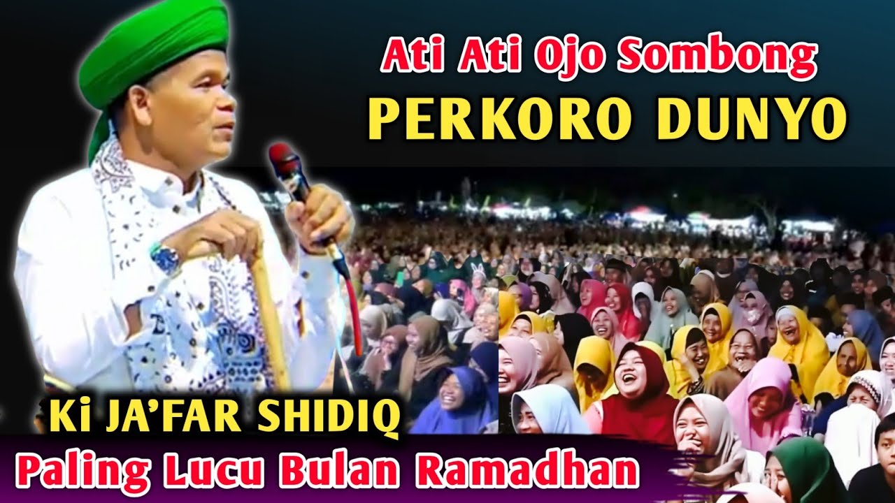 🔴 KI DALANG GUS JA'FAR  TERBARU WULAN POSO ‼️ ATI ATI PERKORO DUNYO | PENGAJIAN LUCU 2026