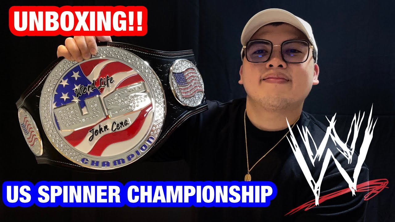 US SPINNER UNBOXING | WWE Shop | Migs Lacson