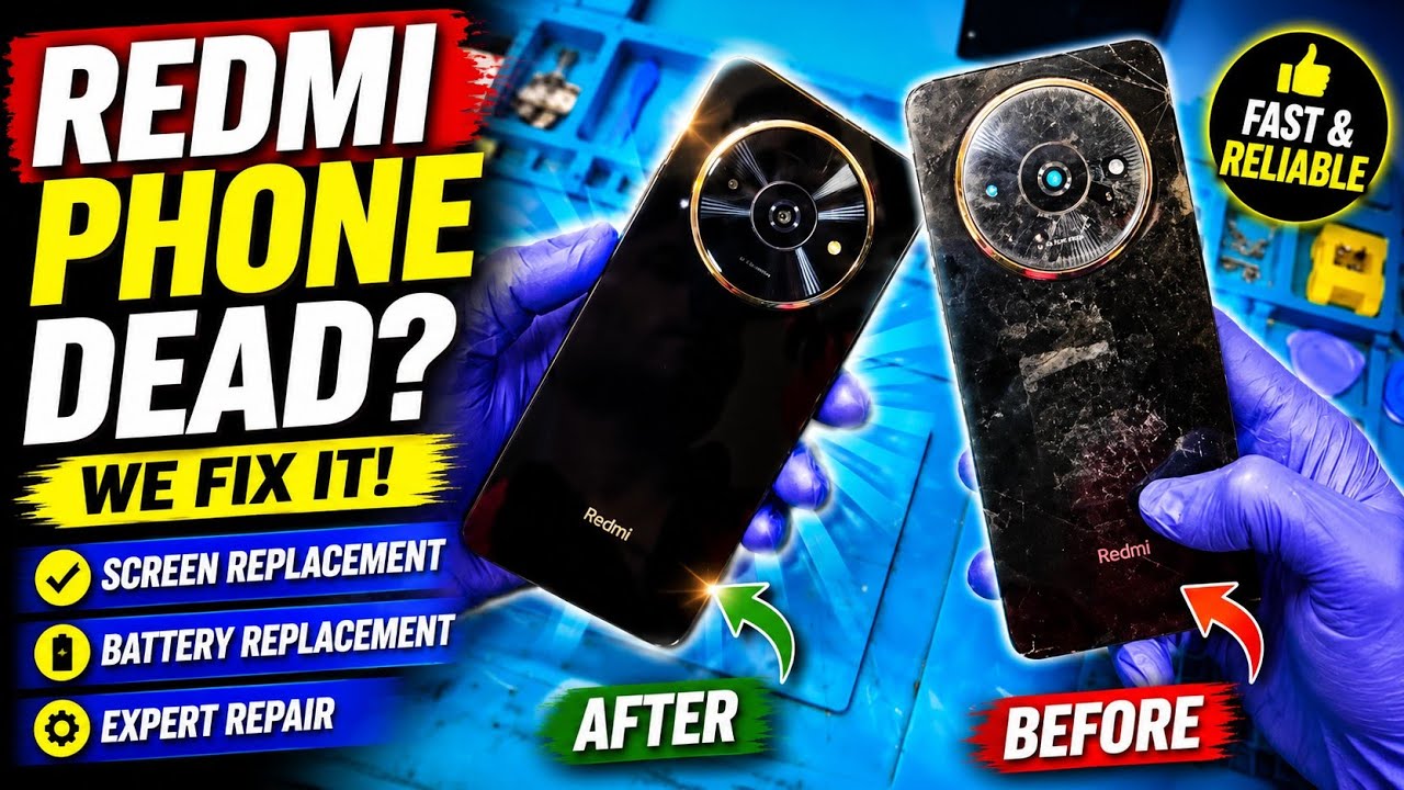 Redmi A3x back panel damage || Redmi A3x back panel replacement