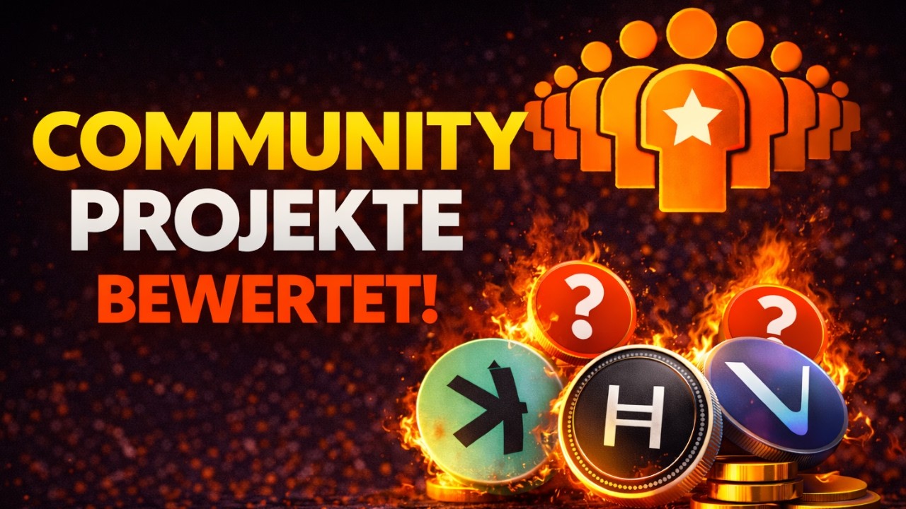 Krypto: 🚀 Community Coins im Check!