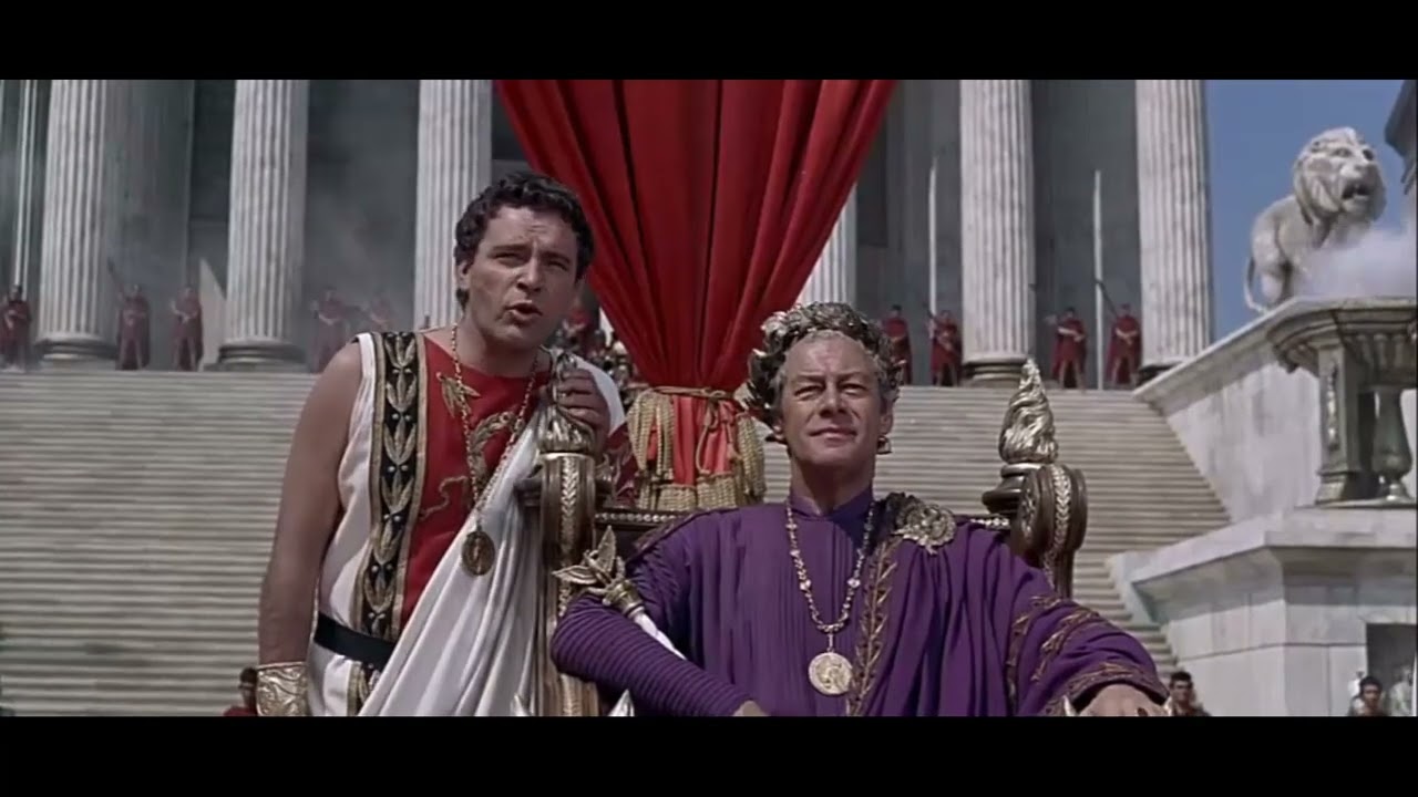Cleopatra's entrance in Rome - Cleopatra (1963)