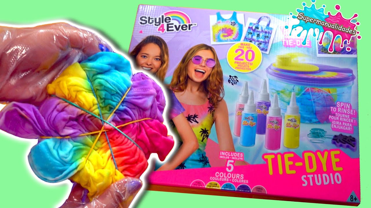 Probando un kit de Tie Dye (Style 4 ever)  - Supermanualidades