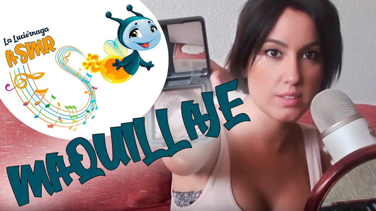 Asmr- Me MAQUILLO- Make up /Español/Spanish