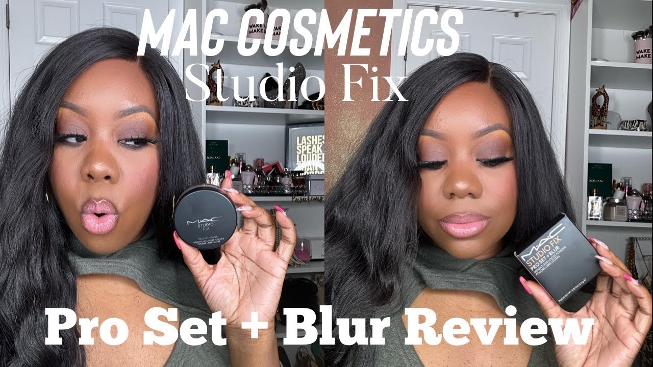 New! MAC Studio Fix Pro Set + Blur Setting Powder Review | Allurebyash