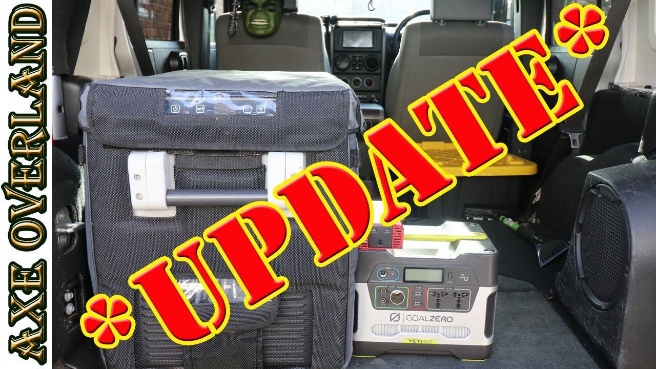 Goal Zero Yeti 400 and Dometic CFX40 Fridge: How long does it last?