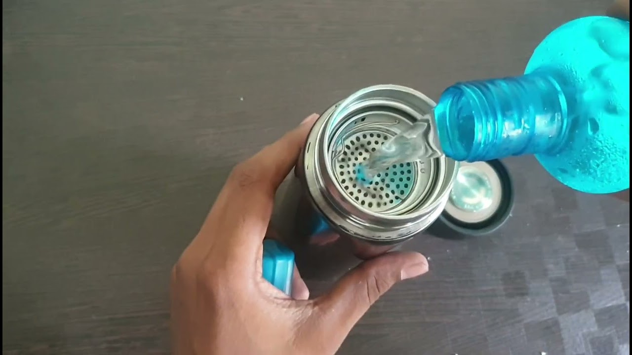 (smart cup LED)Temperature showing water bottle.