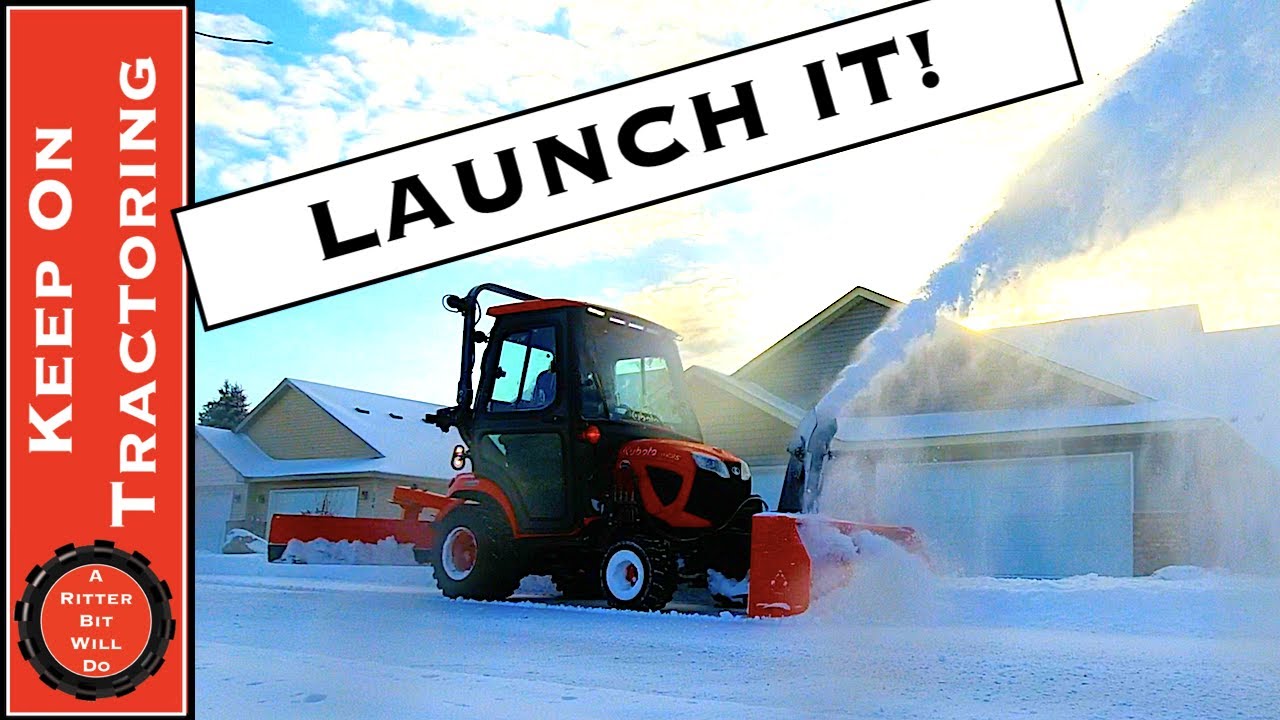 FRONT MOUNT SNOWBLOWER (Kubota BX23S Tractor)