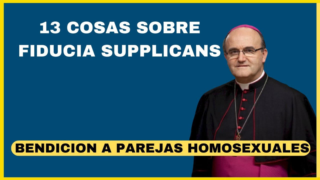Monseñor Munilla habla claro sobre la bendición de parejas homosexuales y Fiducia Supplicans