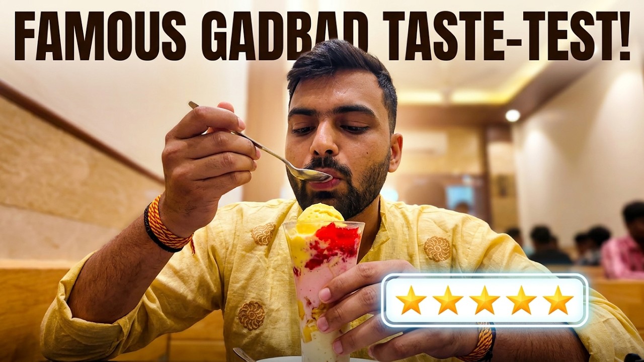 “India’s Most Famous Ice Cream 😱 | Gadbad at Pabbas, Mangalore”