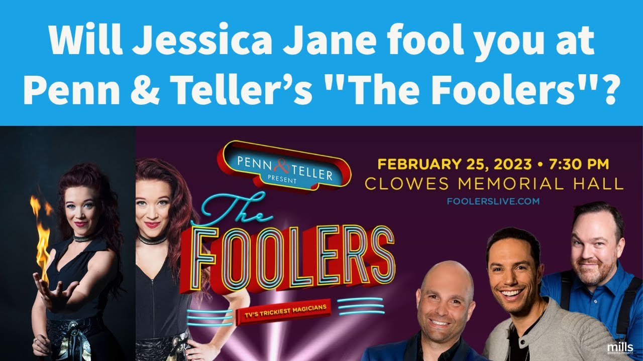 Will Jessica Jane fool you? Penn & Teller present 'The Foolers'
