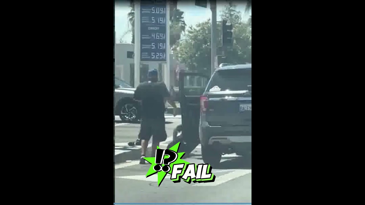 MONGOL MC MEMBER KARATE KICK FAIL