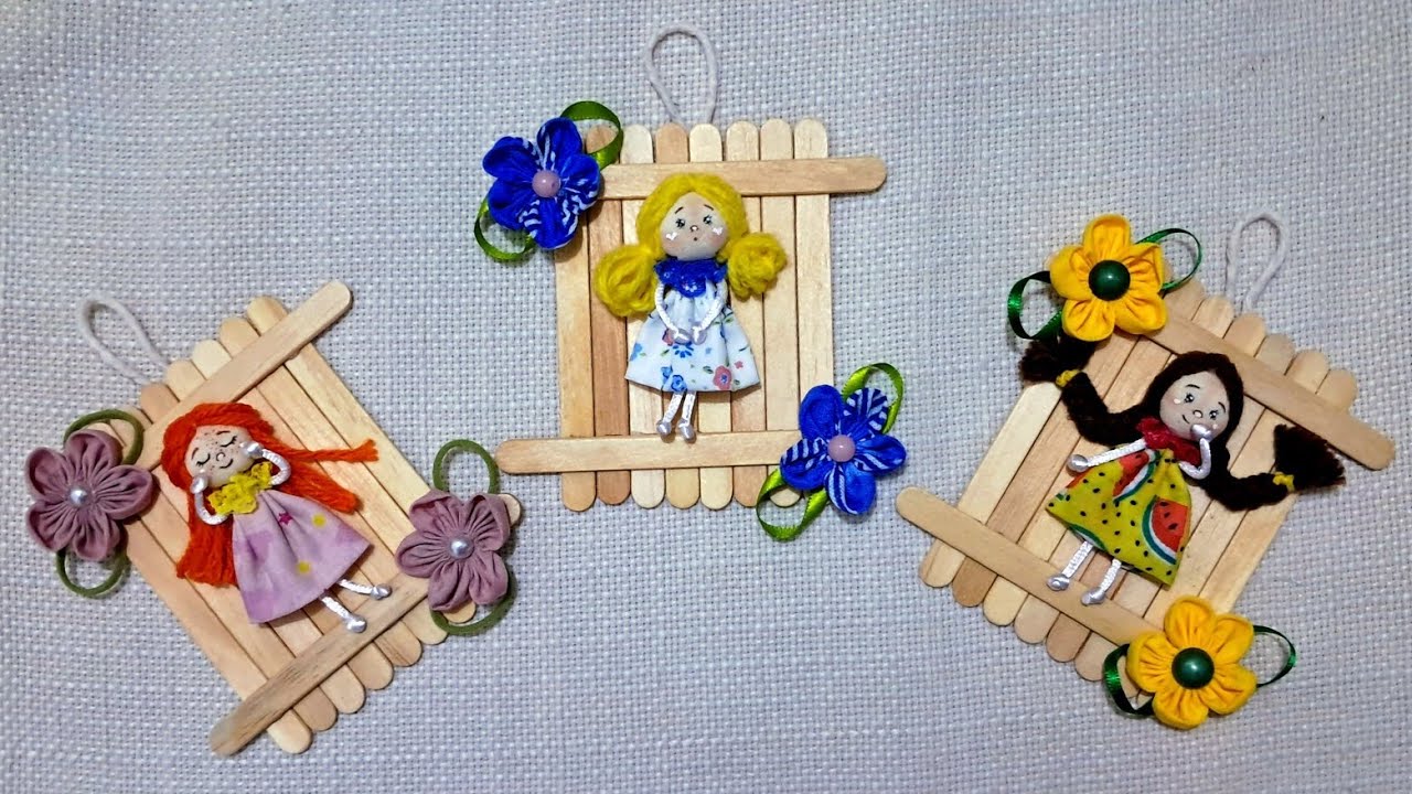 Como Fazer Uma Mini Bonequinha De Fuxico E Retalhos #bonecadefuxico #artesanato #façaevenda #diy