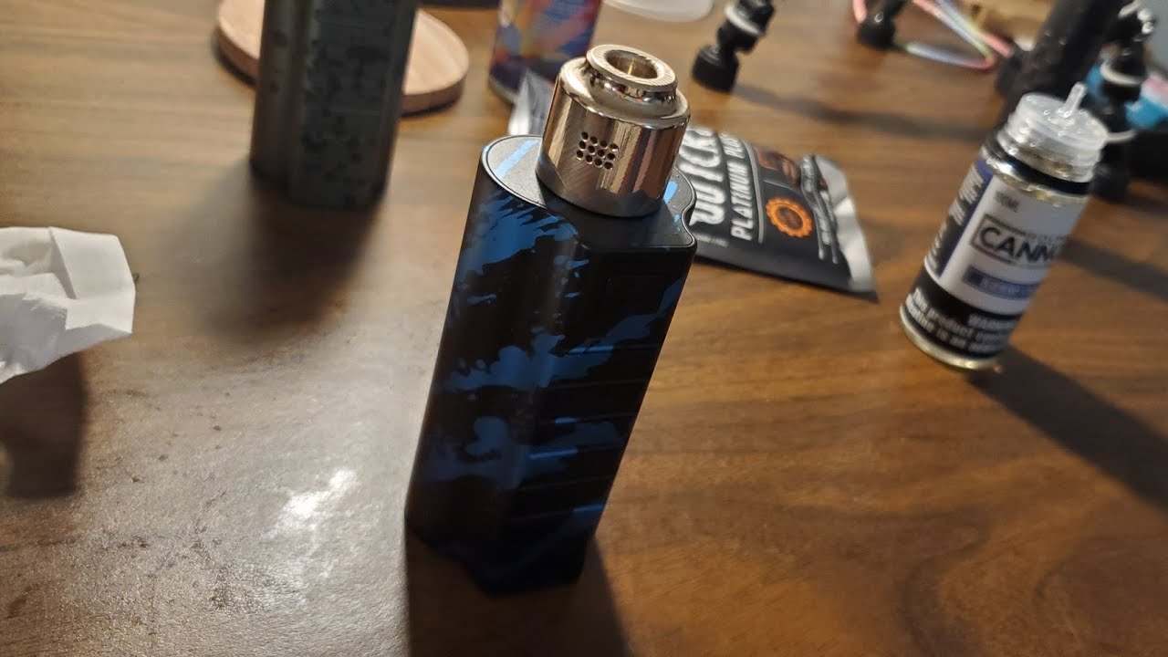 The RULEBREAKER triple 21700 series mech mod by vaperz cloud